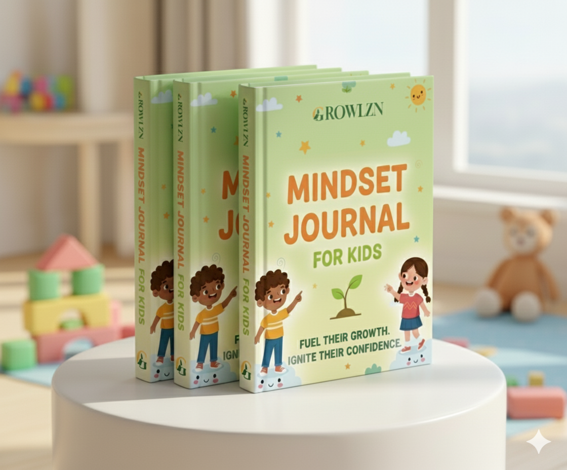 Growlzn Mindset Journal For Kids