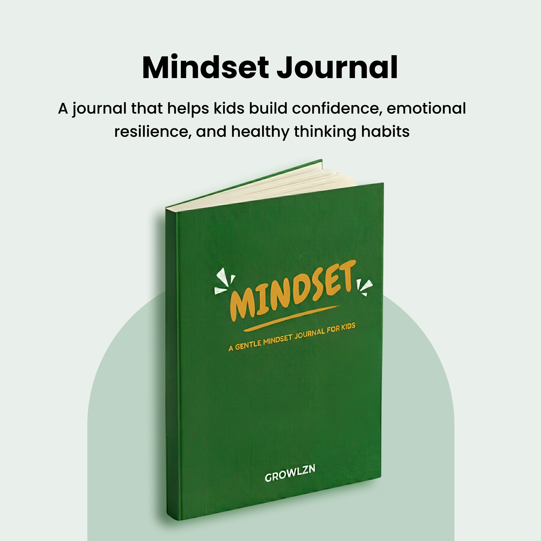 Growlzn Mindset Journal For Kids