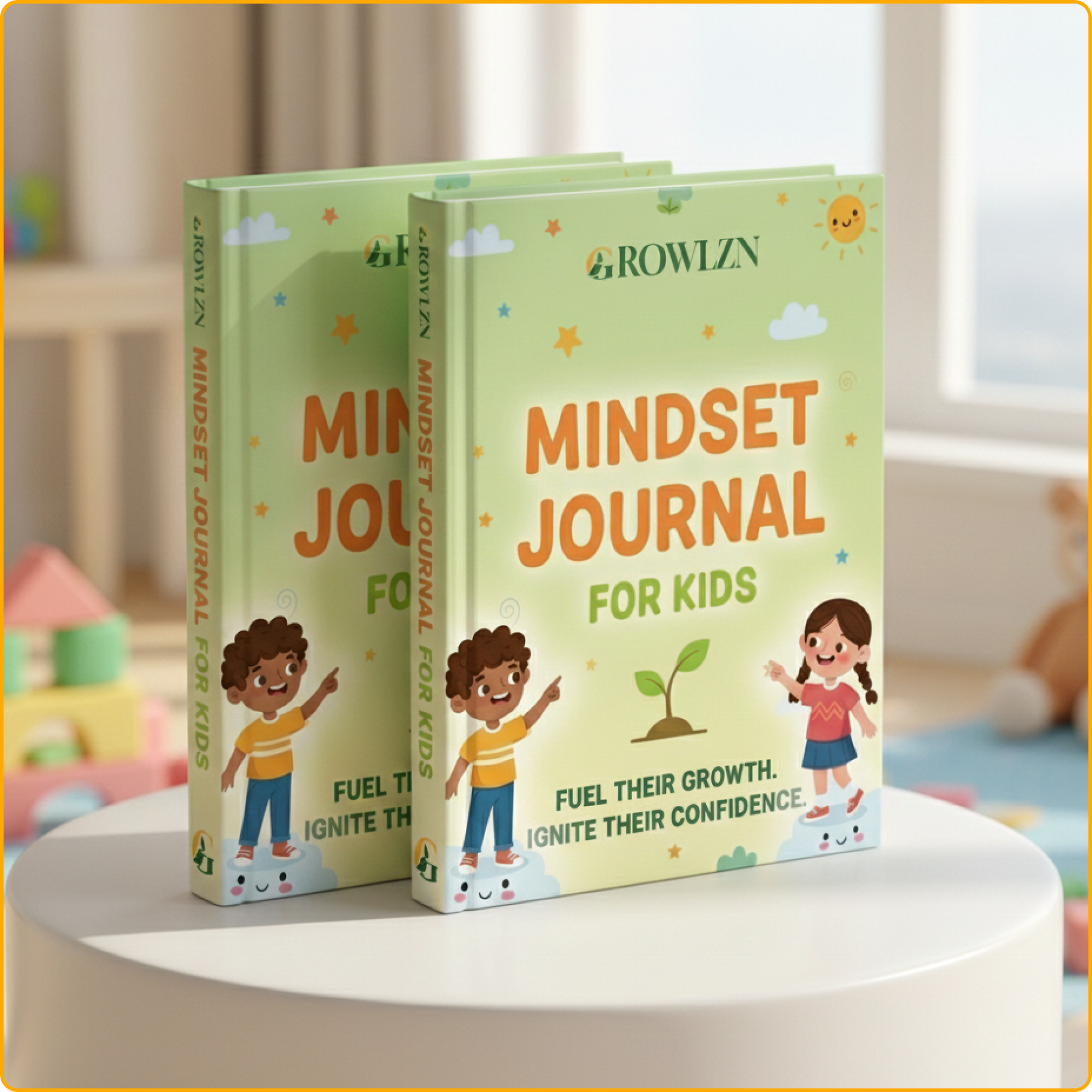 Growlzn Mindset Journal For Kids